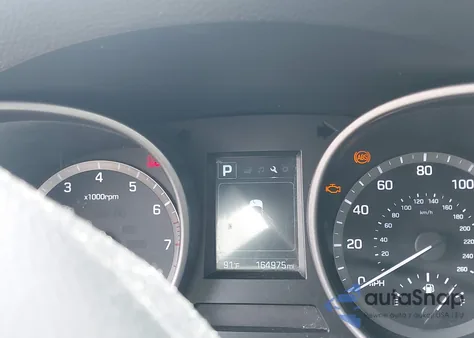 2017 Hyundai Santa Fe Sport 2.4L from USA, damaged, VIN 5XYZTDLB4HG411538